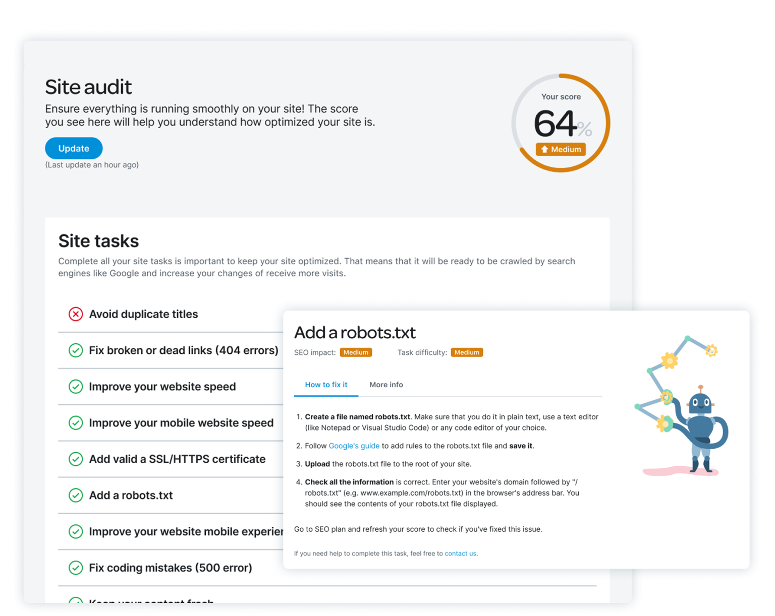 Marketgoo SEO tools 3 siteaudit marketgoo