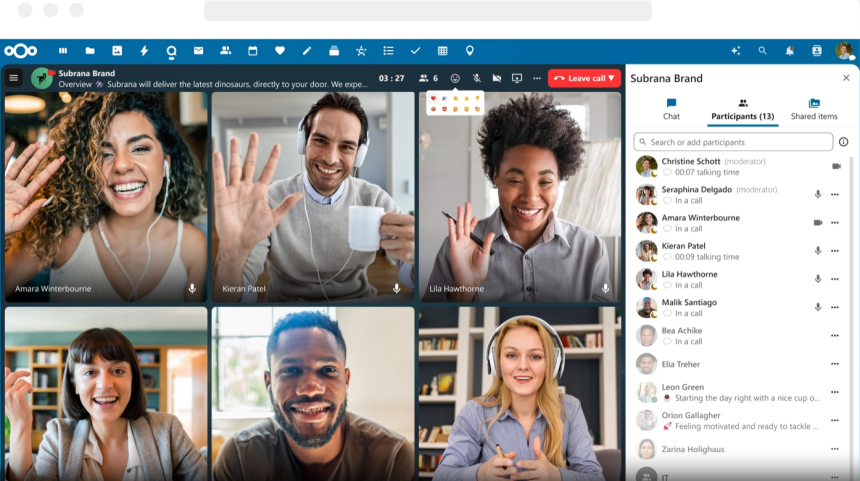 nextcloud talk solution