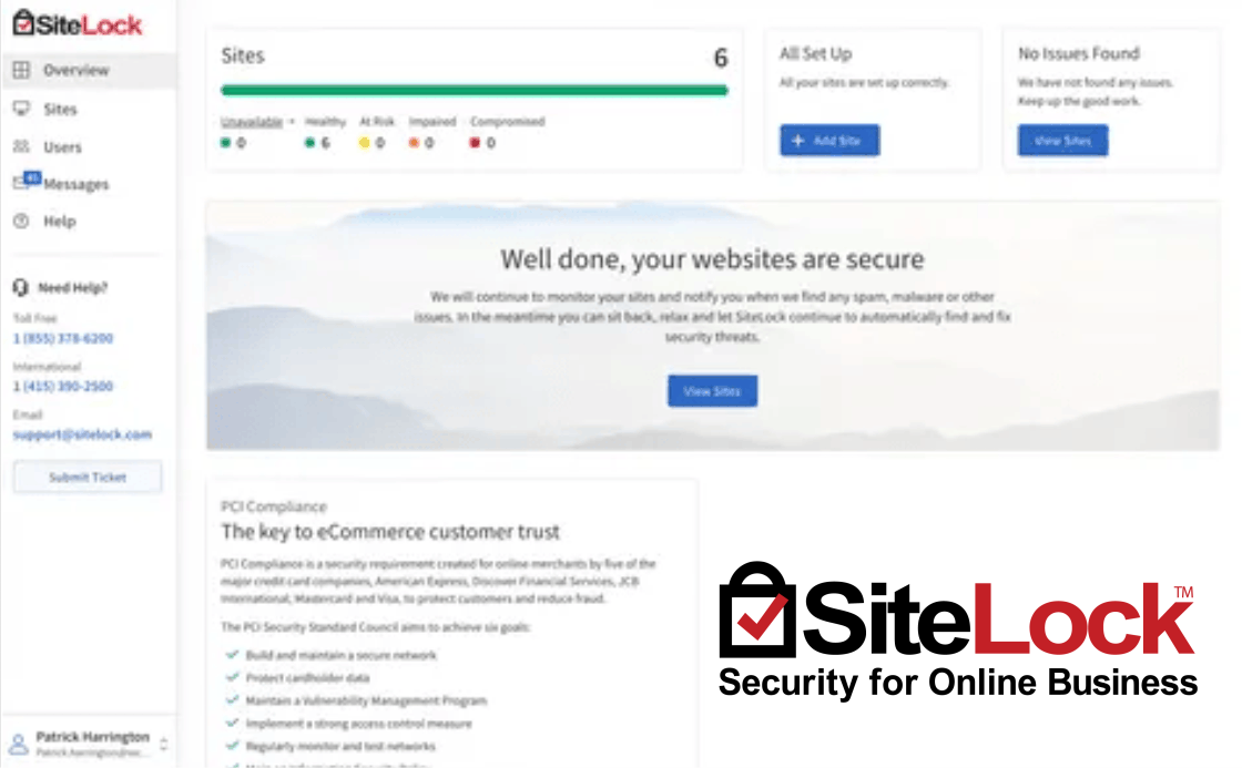 SiteLock Website security & malware protection
