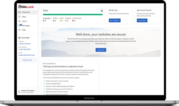 sitelock service demo