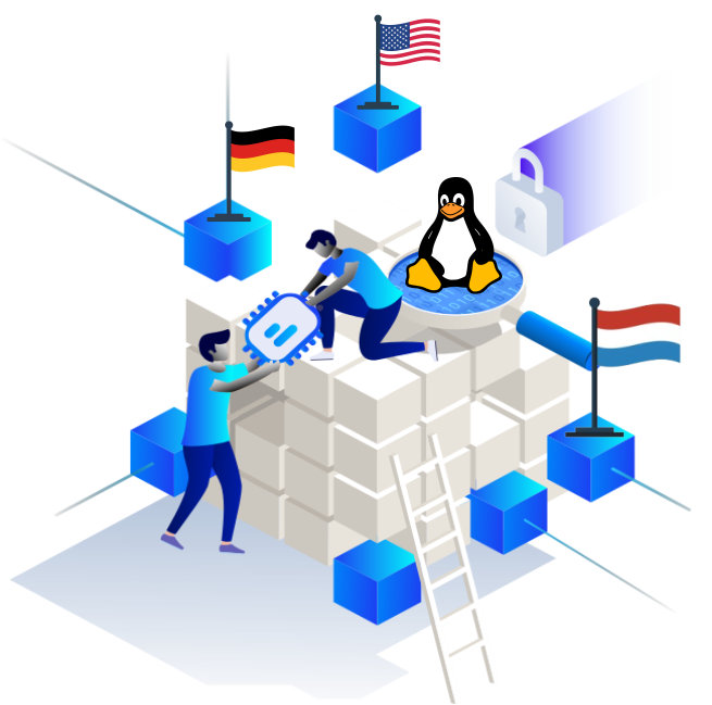 linux vps hosting multilocation