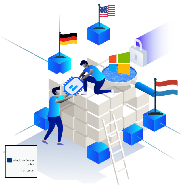 windows vps hosting multilocation