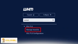 Enabling AutoSSL in WHM
