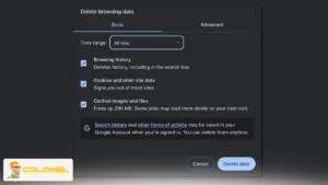 Clear Browser Cache and Cookies