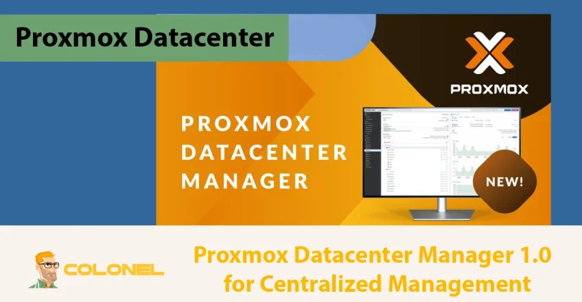 Proxmox Datacenter Manager 1.0