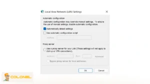 Proxy and VPN Conflicts