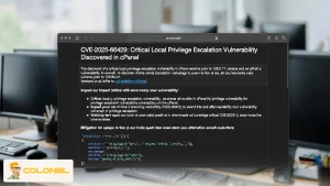 CVE-2025-66429: Critical Local Privilege Escalation Vulnerability Discovered in cPanel 5 What Is CVE-2025-66429