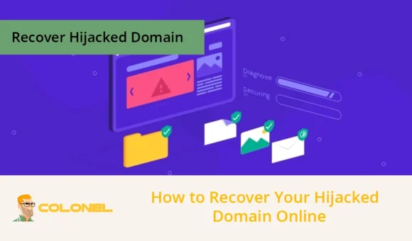 Recover Hijacked Domain Online