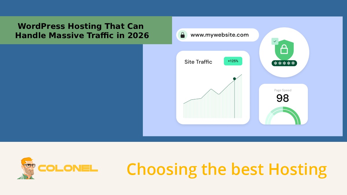 WordPress Hosting That Can Handle Massive Traffic in 2026