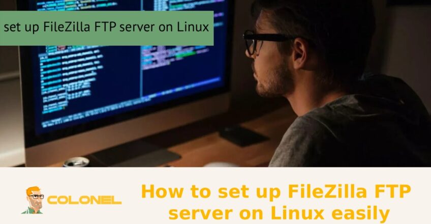 How to set up FileZilla FTP server on Linux easily