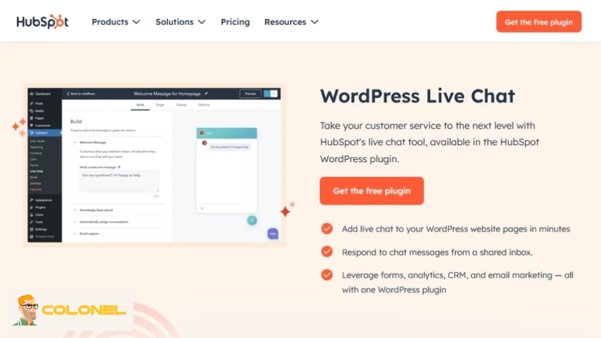 HubSpot AI Chatbot for WordPress