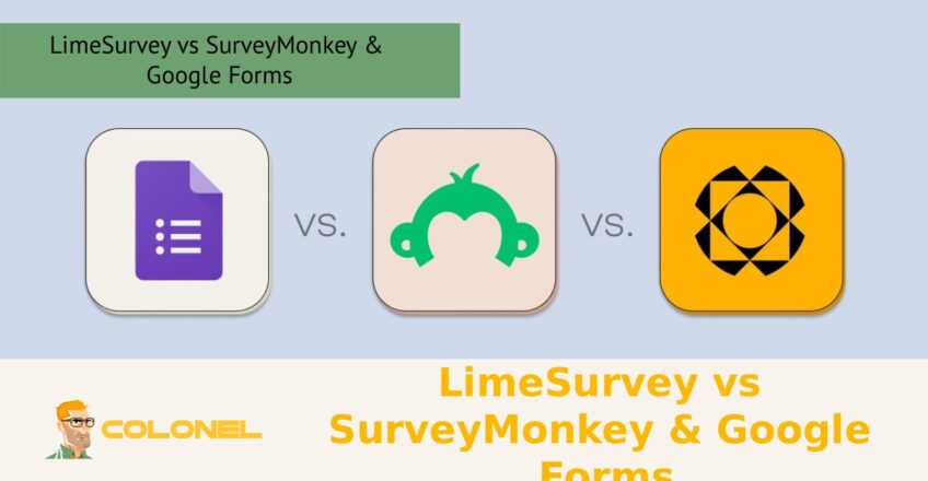 LimeSurvey vs SurveyMonkey & Google Forms