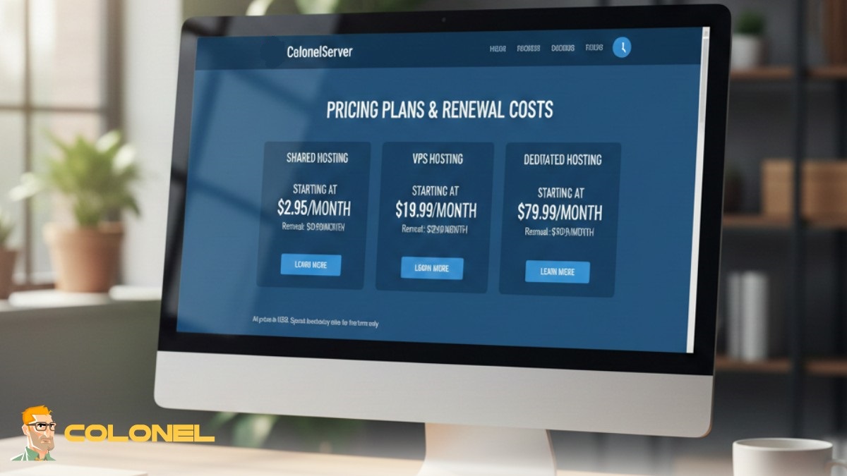 ColonelServer vs Bluehost – Full Hosting Comparison 9 Pricing Plans and Renewal Costs
