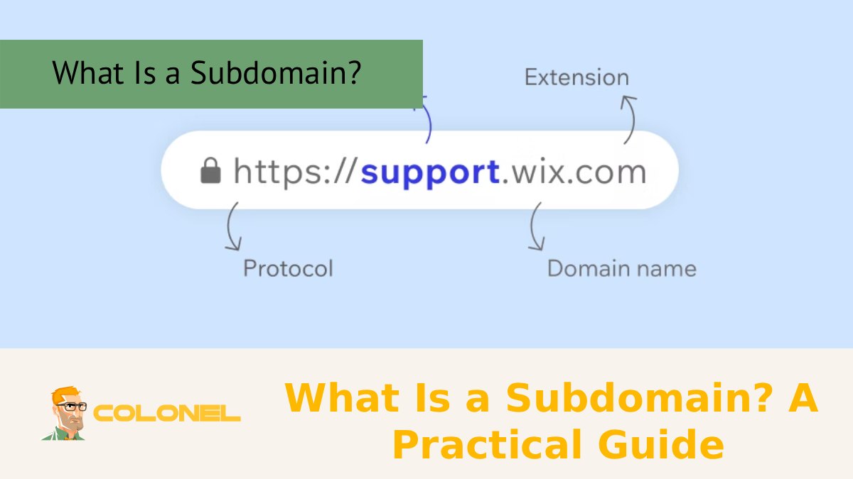 What Is a Subdomain? A Practical Guide