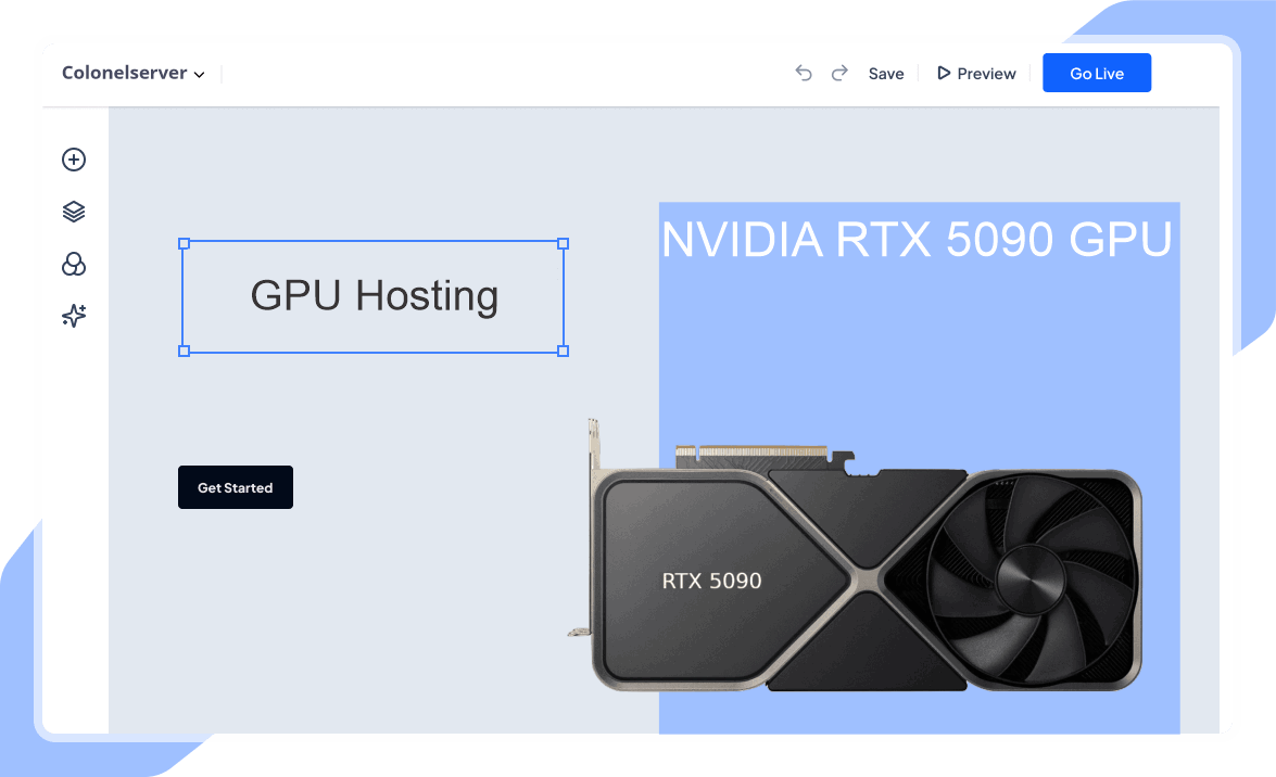 cloud and dedicated gpu hosting service with nvidia 5090