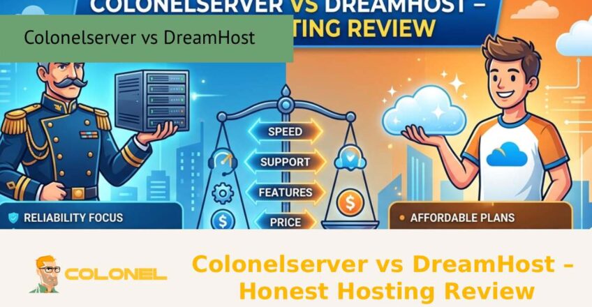 Colonelserver vs DreamHost – Honest Hosting Review