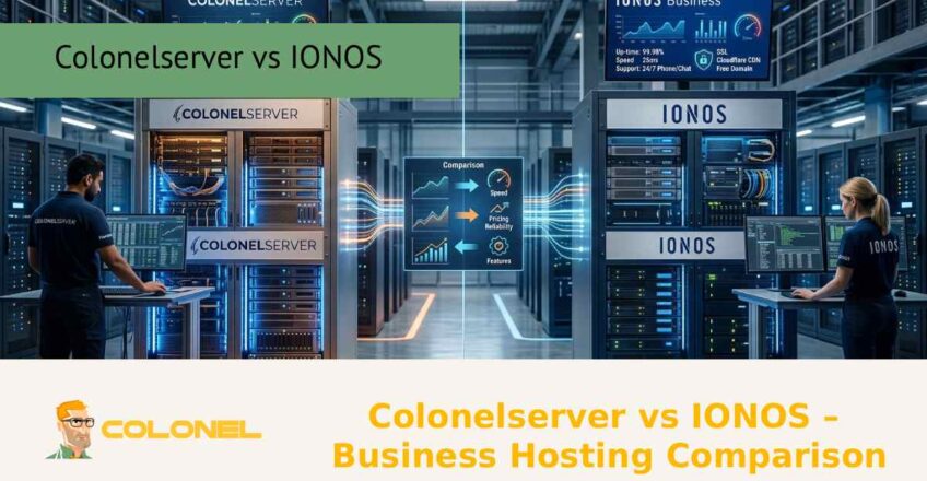 Colonelserver vs IONOS – Business Hosting Comparison