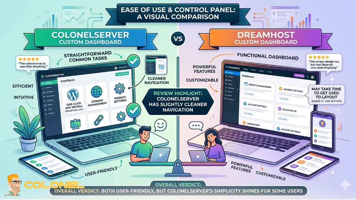Ease of Use and Control Panel