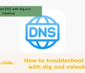 How to troubleshoot DNS with dig and nslookup?
