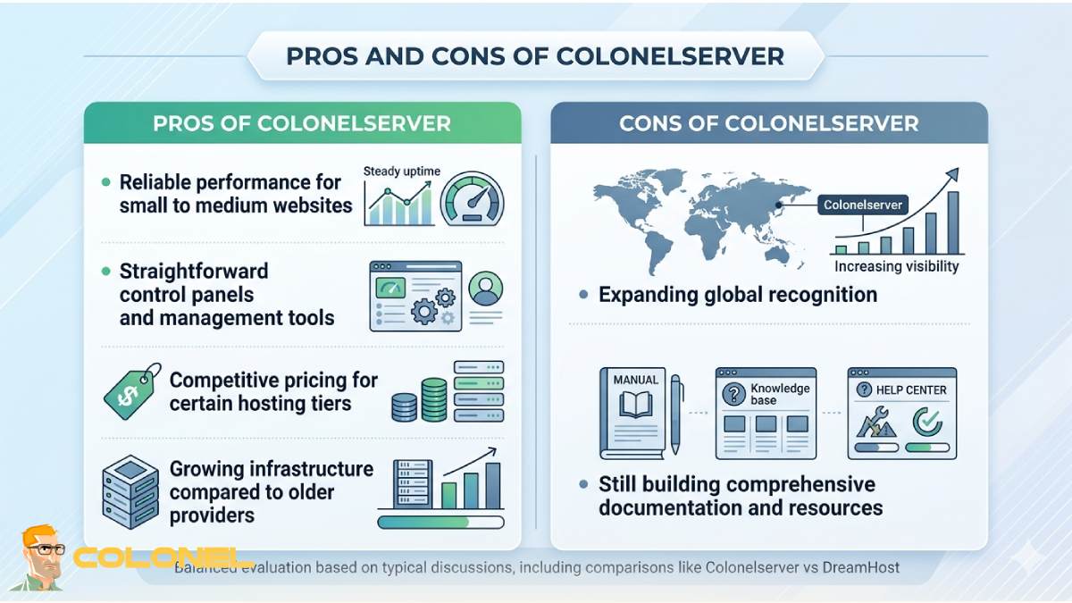 Pros and Cons of Colonelserver