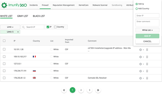 imunify360 detection trial