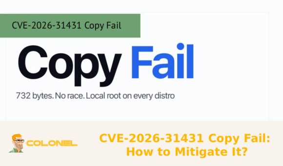 CVE-2026-31431 Copy Fail: How to Mitigate It?