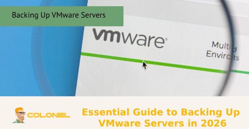 Essential Guide to Backing Up VMware Servers in 2026
