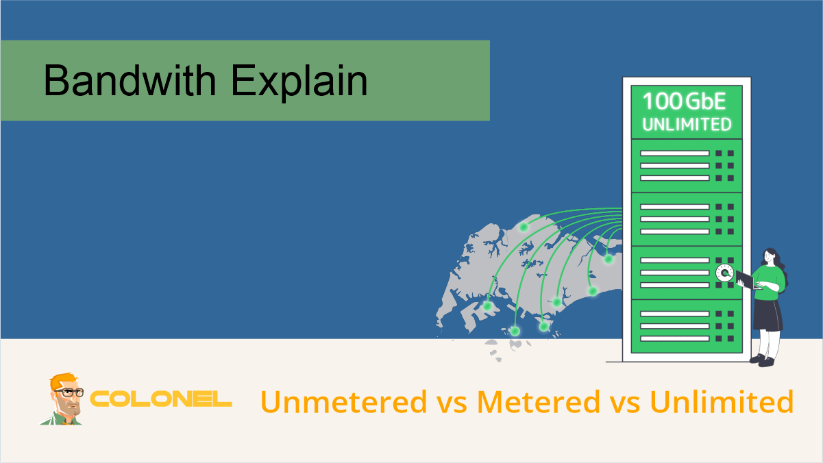 Unmetered vs Metered vs Unlimited Bandwidth