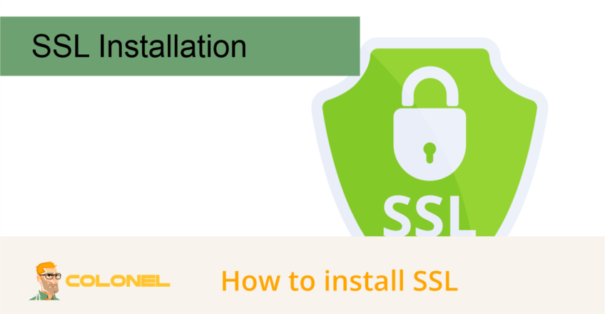 SSL installation guide