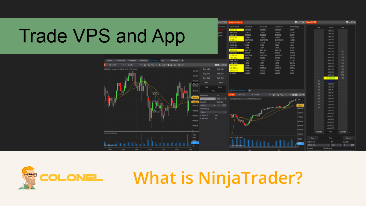 VPS for trading and ninjatrader app
