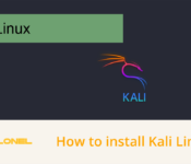 how to install kali linux