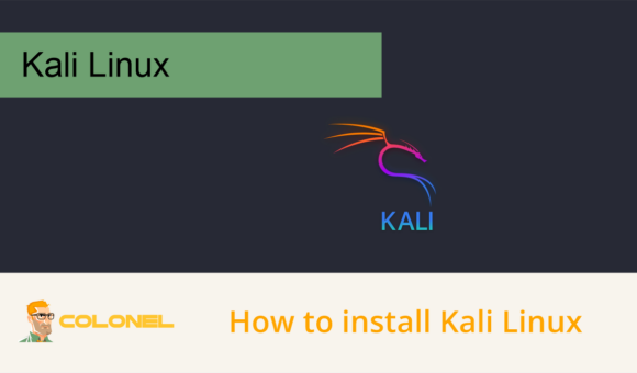 how to install kali linux