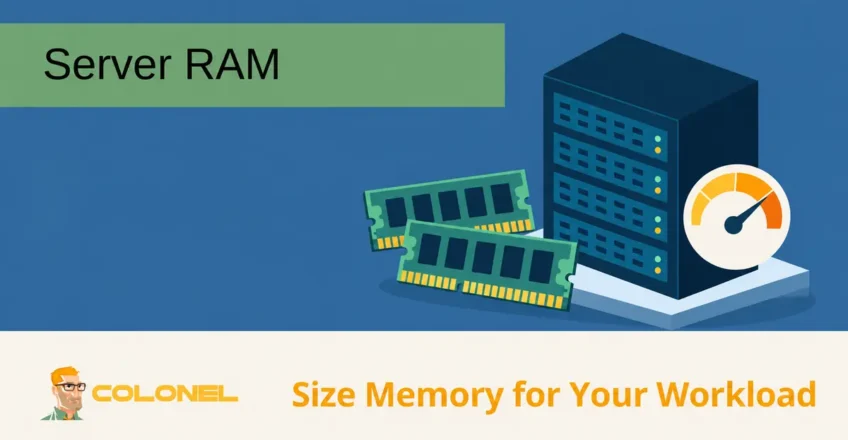 Server RAM - Size Memory for Your Workload