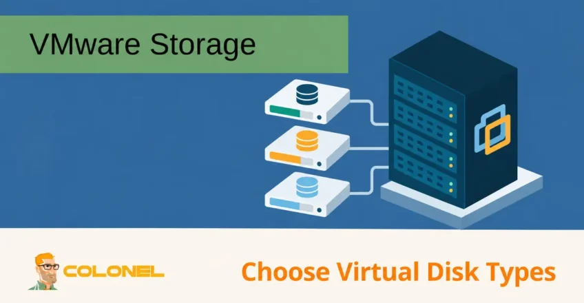 VMware Storage - Choose Virtual Disk Types