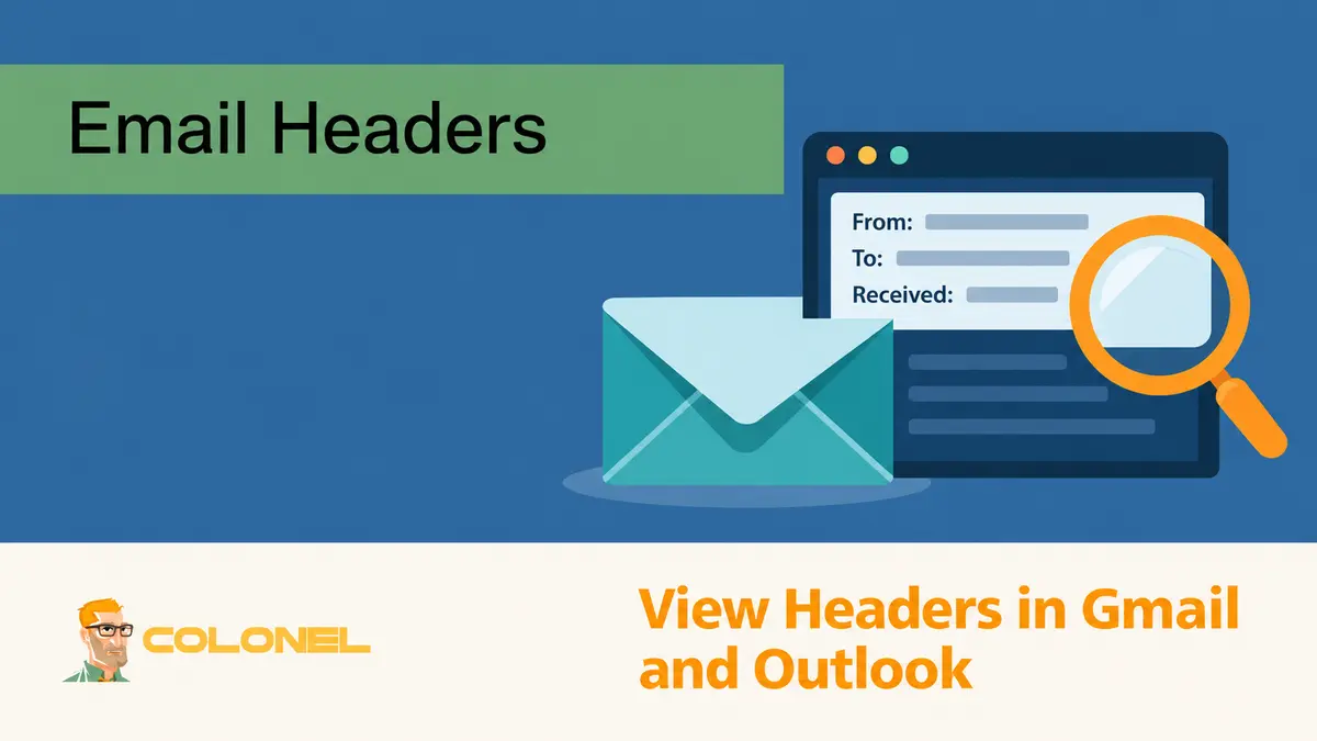 Email Headers - View Headers in Gmail and Outlook