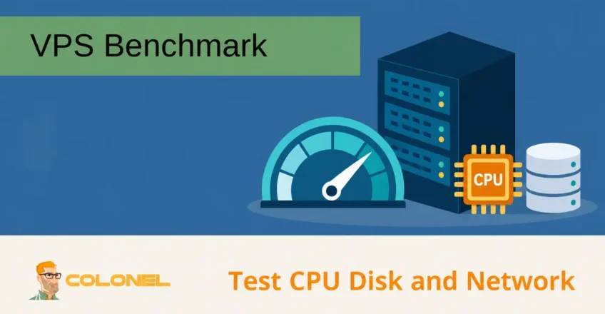 VPS Benchmark - Test CPU Disk and Network