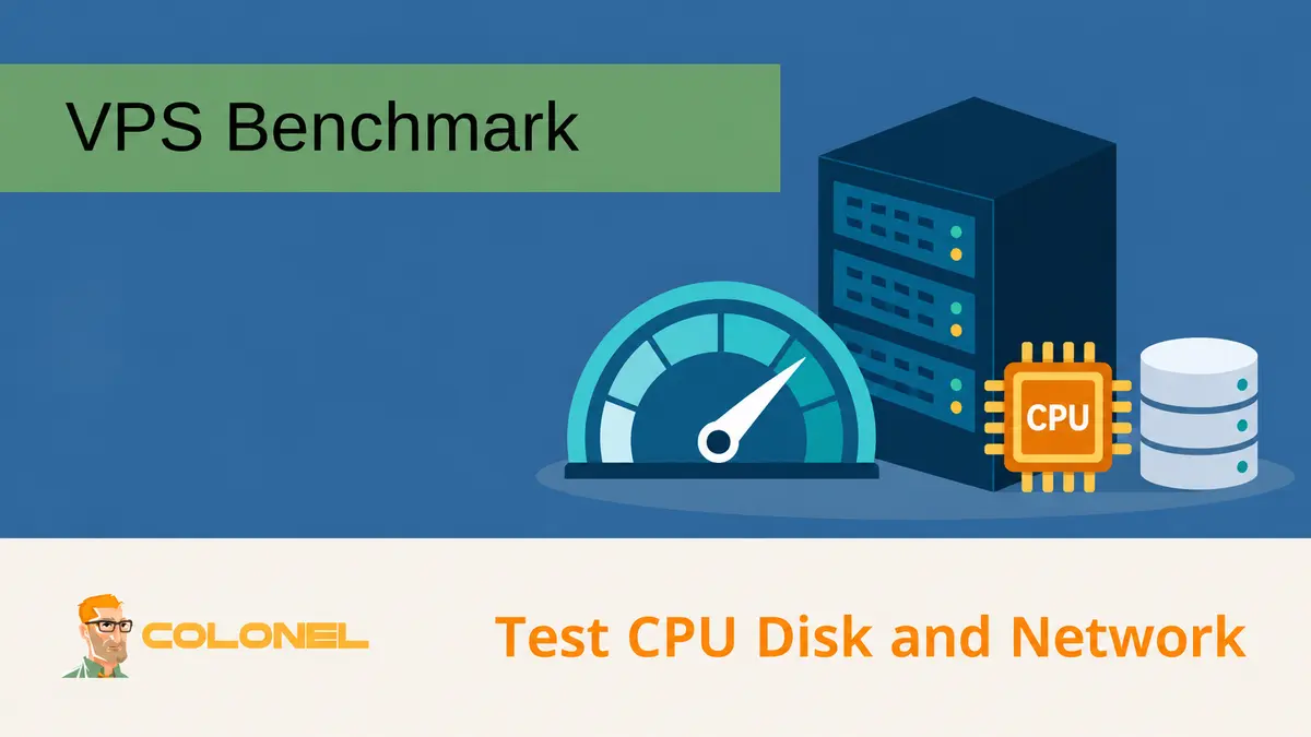 VPS Benchmark - Test CPU Disk and Network