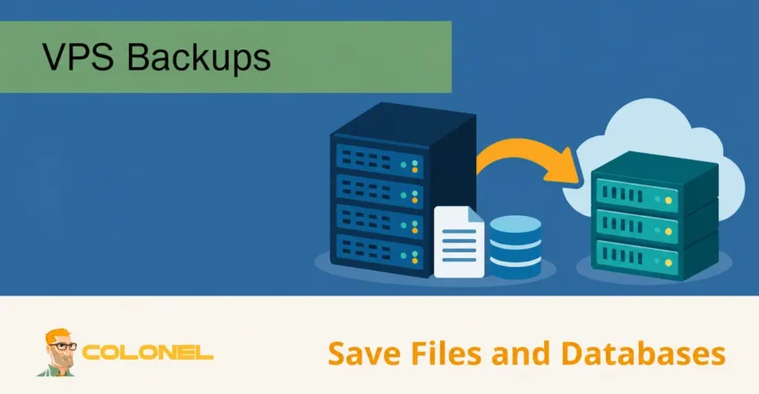 VPS Backups - Save Files and Databases