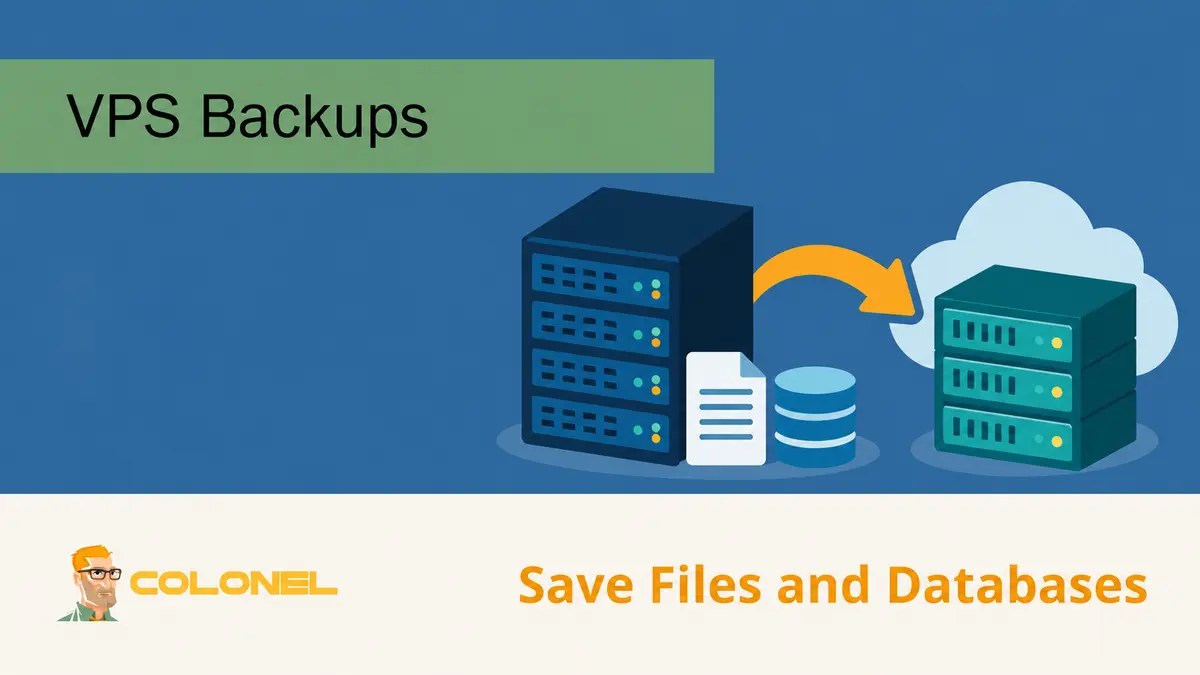 VPS Backups - Save Files and Databases