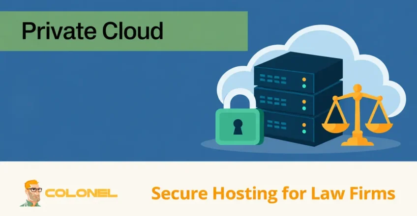 Private Cloud - Secure Hosting for Law Firms