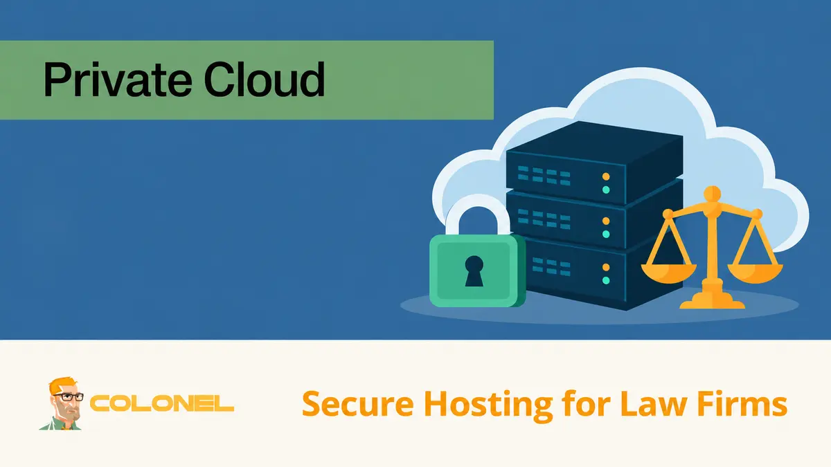Private Cloud - Secure Hosting for Law Firms