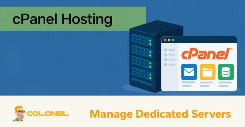 cPanel Hosting — Manage Dedicated Servers
