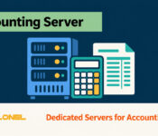 Dedicated server with accounting calculator and ledger