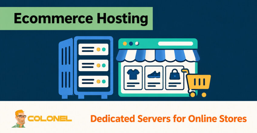 Dedicated server and ecommerce storefront