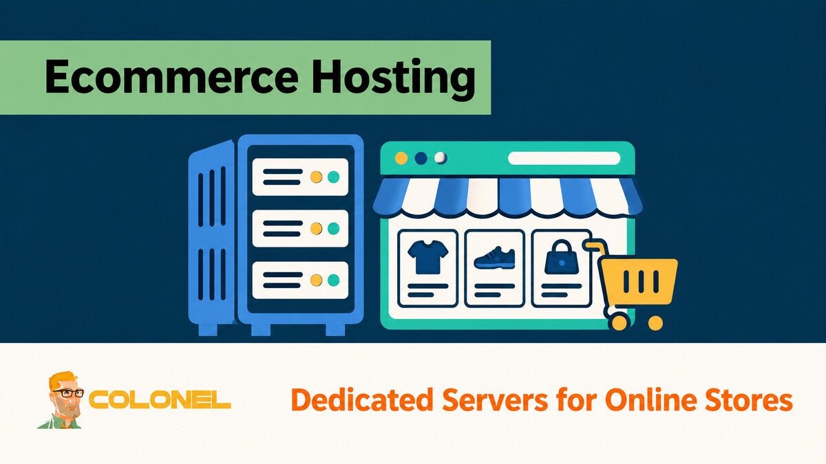 Dedicated server and ecommerce storefront