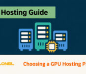 GPU servers and a graphics card illustrating hosting provider selection