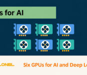 Six illustrated graphics cards for AI and deep learning