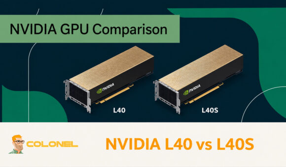 NVIDIA L40 and L40S data center GPUs shown side by side