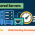 Server network port and bandwidth gauge